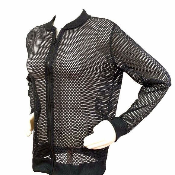 Victoria' Secret Sport Full Zip Mesh Jacket - Picture 4 of 6